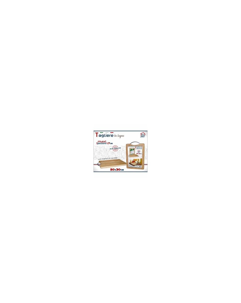 TAGLIERE LEGNO 30x20 CM 8052690004020