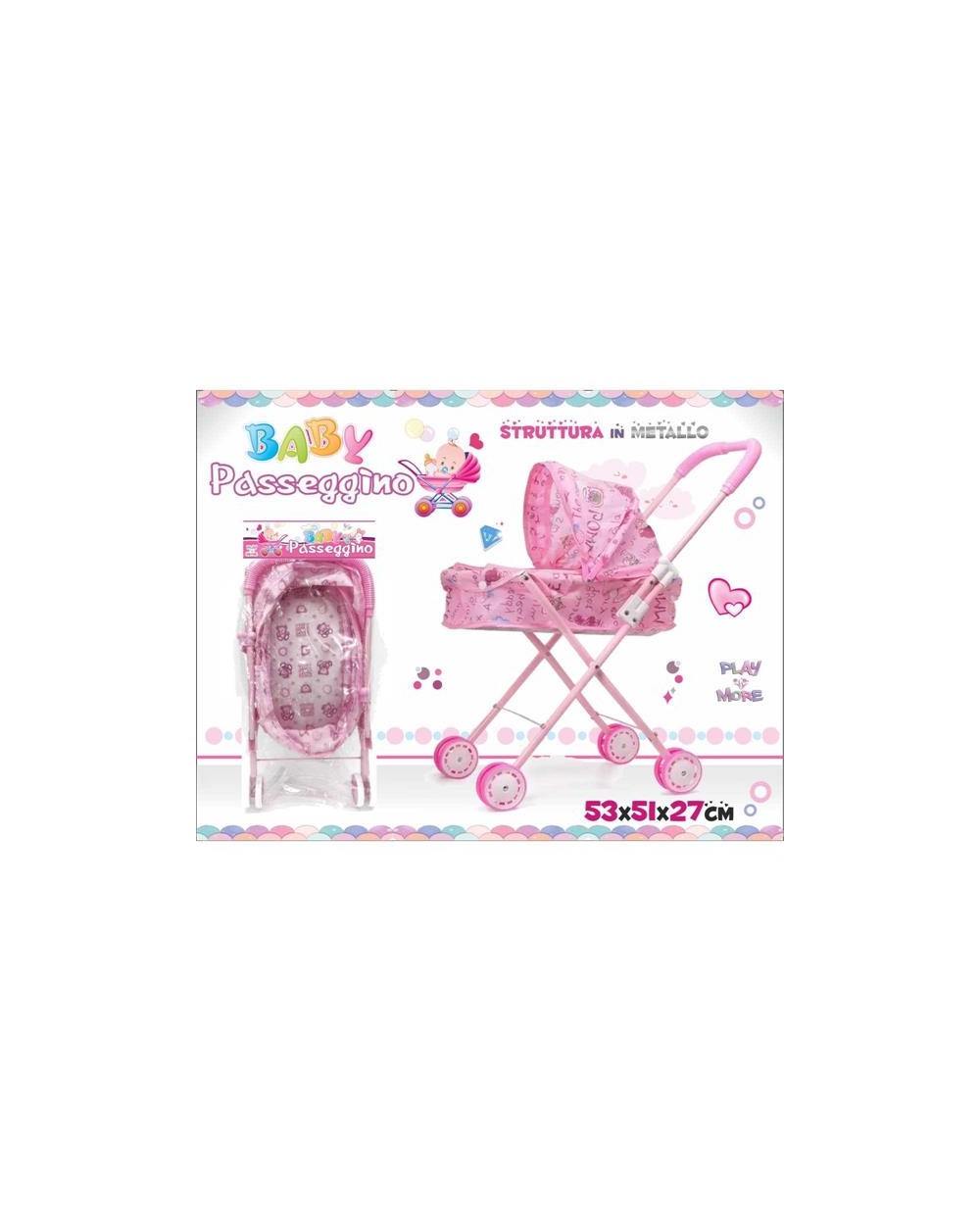 CARROZZINA TOYS METALLO  8052690005485