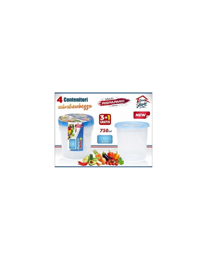 CONTENITORI CUBICI 750ml...
