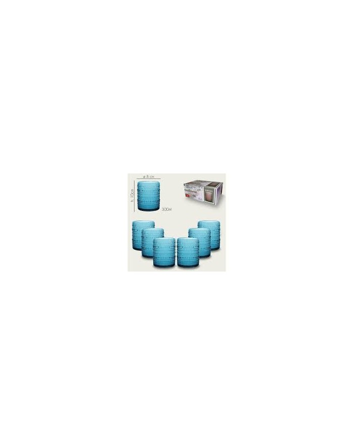 S/6 TUMBLER SERENITY BLU...