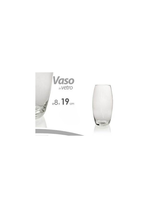 VASO VETRO 19cm  828027