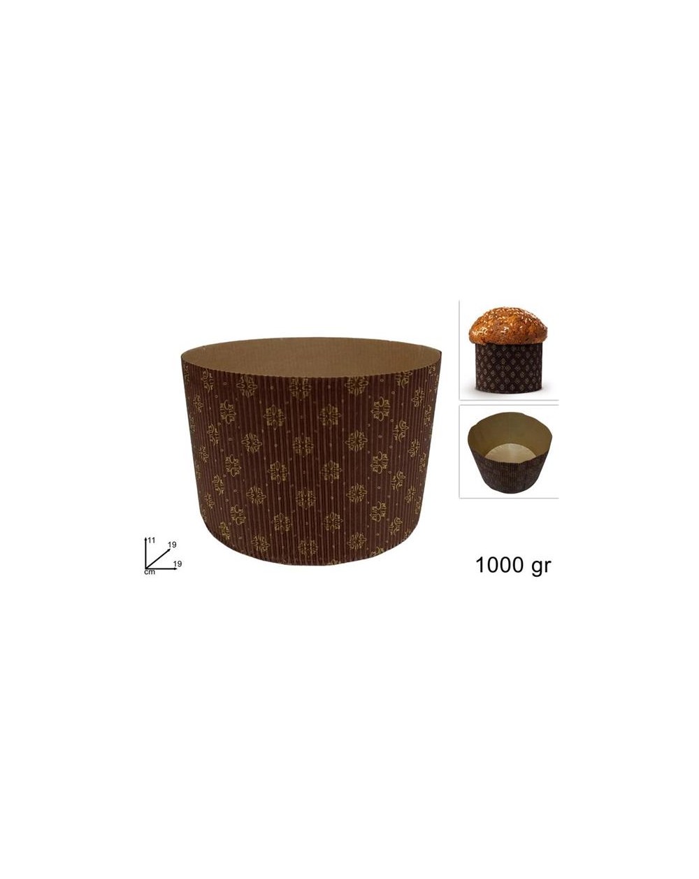 STAMPO PANETTONE ALTO 1000gr  8053482242217