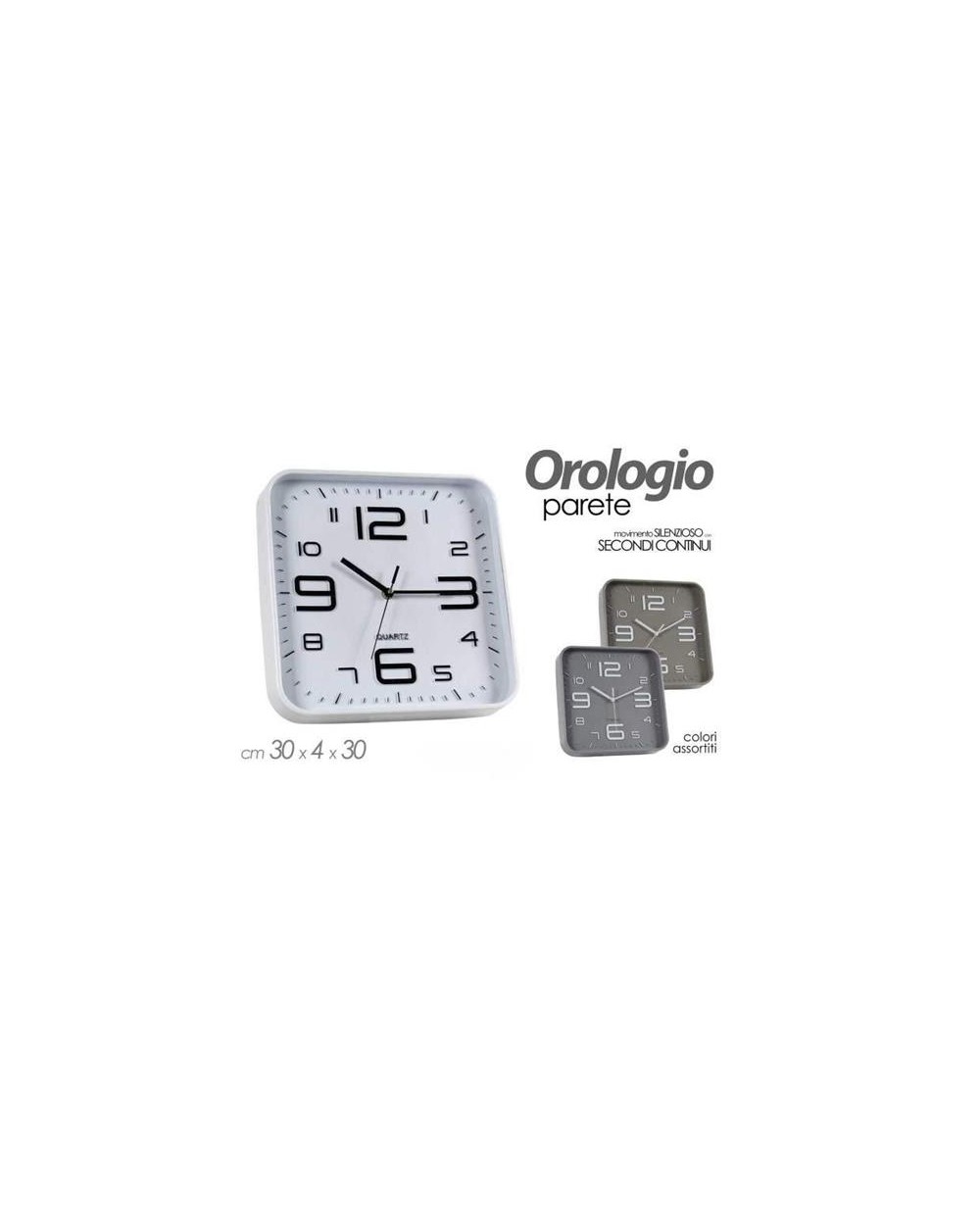 OROLOGIO DA PARETE 30x30x4.3 774638