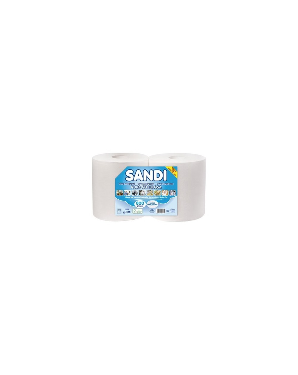 BOBINA SANDI PVC 2 VELI 800 STRAPPI  A055881