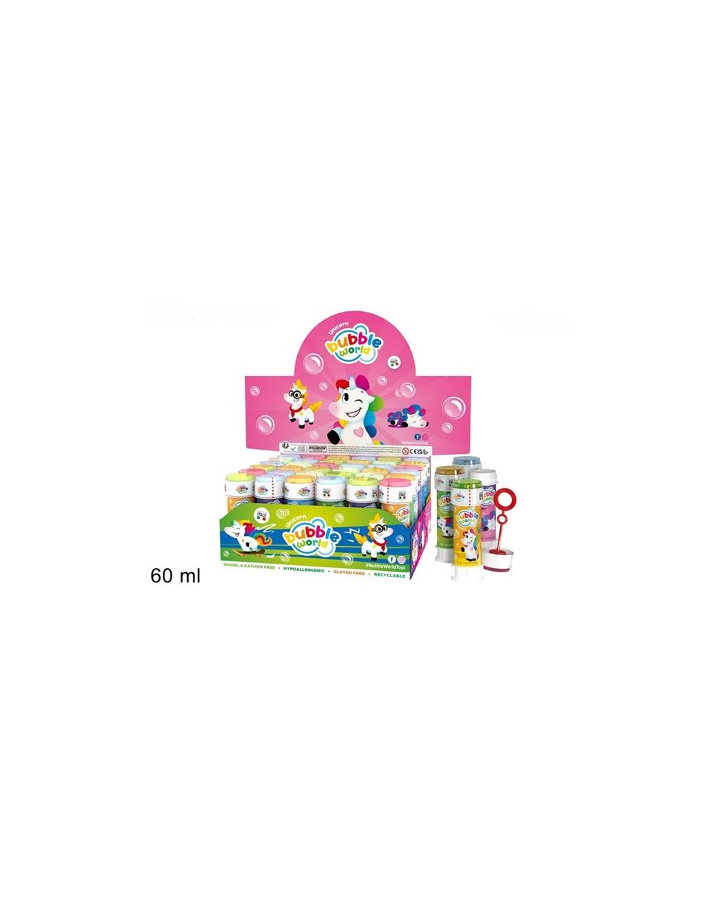 BOLLE SAPONE 60ML UNICORNO A206457