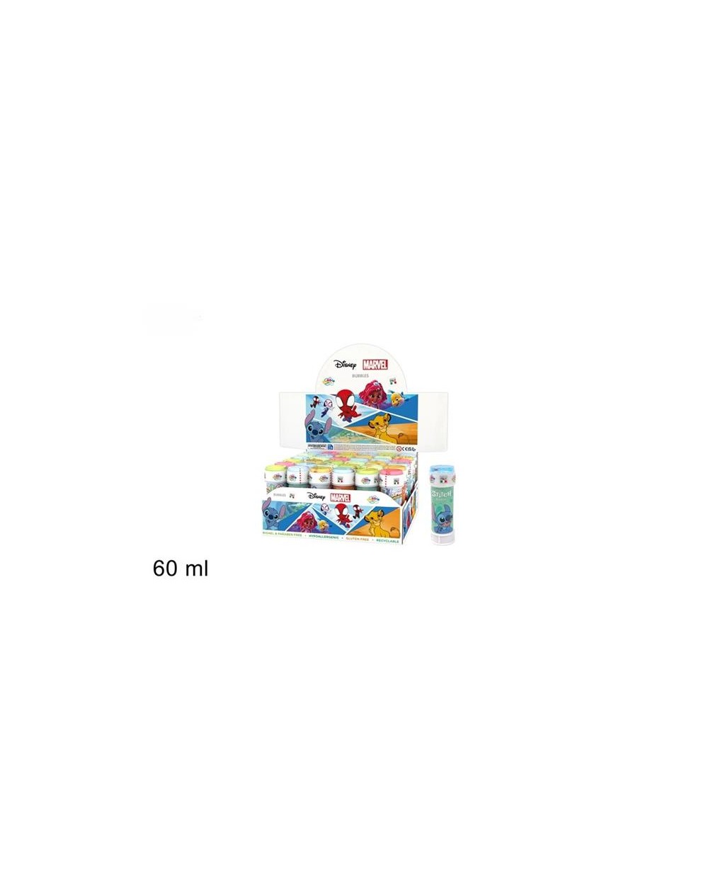 BOLLE DI SAPONE MARVEL 60ML A027562
