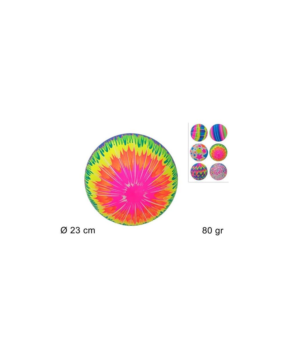 PALLONE MULTICOLOR LEGGERO 8034048659359