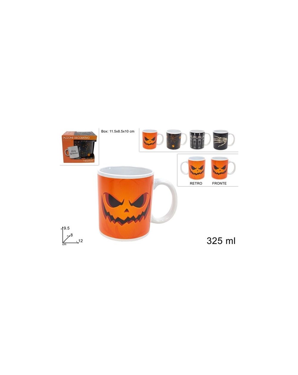 TAZZONE MUG 325ml HALLOWEEN 8053482335087