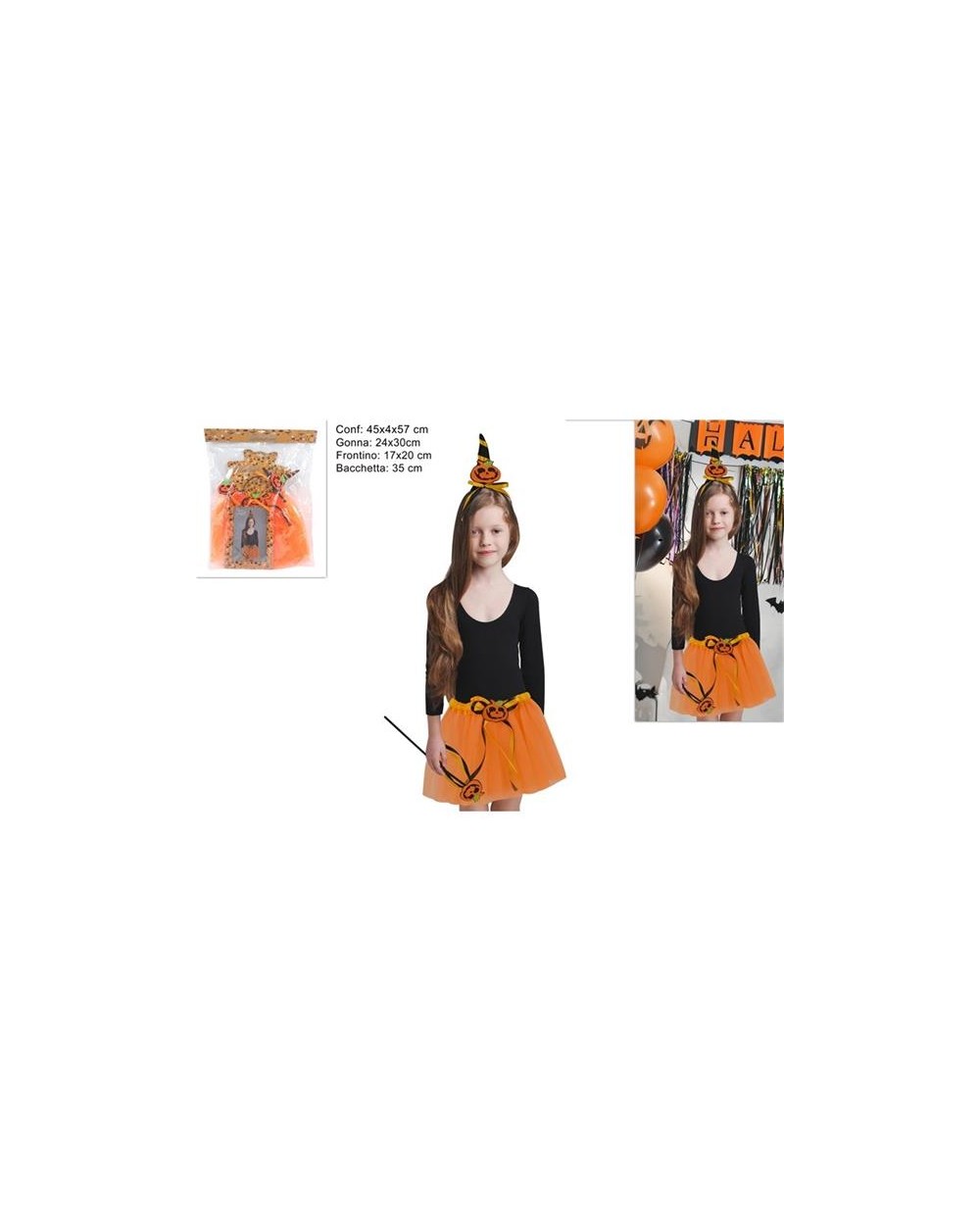GONNA HALLOWEEN C/CERCH E BACCHETT 8053482022314