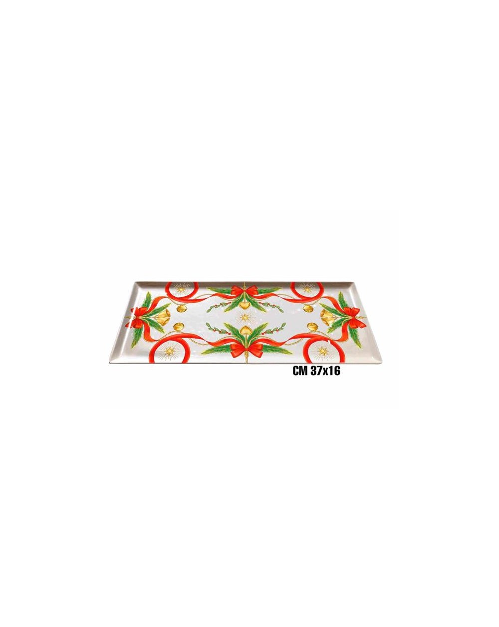 VASSOIO RETT.37x16 NATALE FIOCCHI ME-1645-3240