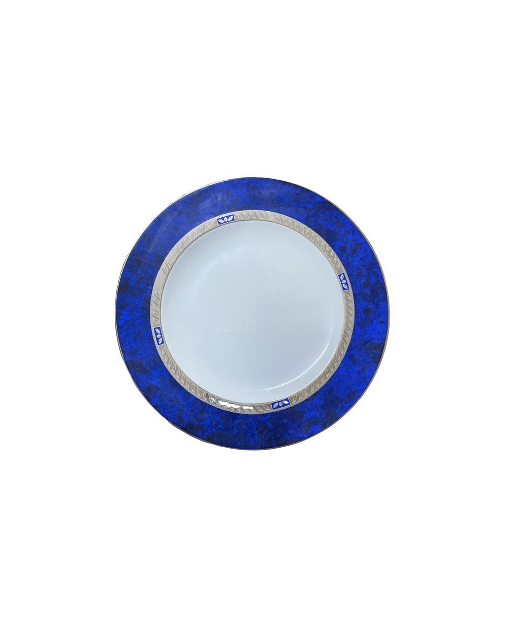 PIATTO PIANO MEDUSA BLU  A139525