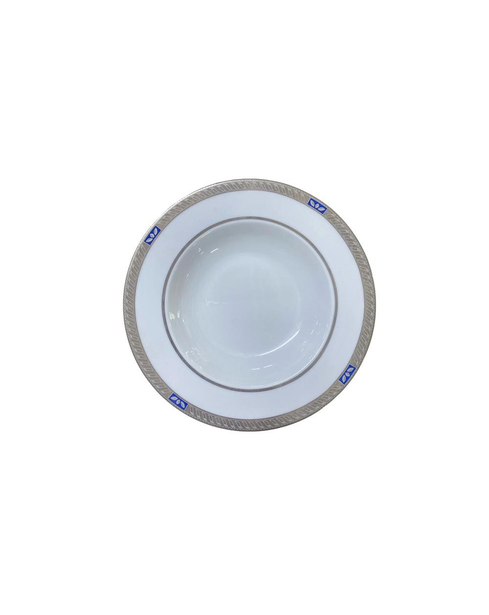 PIATTO FONDO MEDUSA BLU A139526