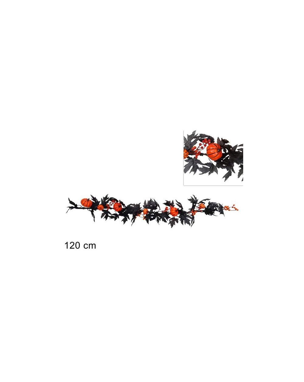 GHIRLANDA 120cm HALLOWEEN C/ZUCCHE 8053482366364