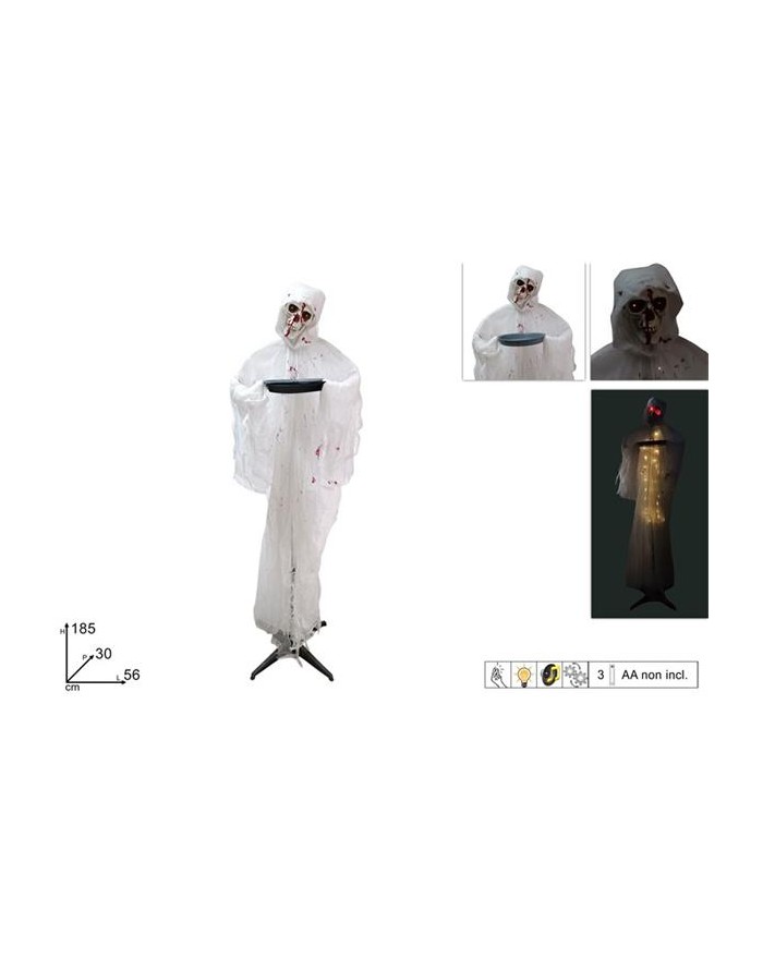 FANTASMA HALLOWEEN C/MOV E...