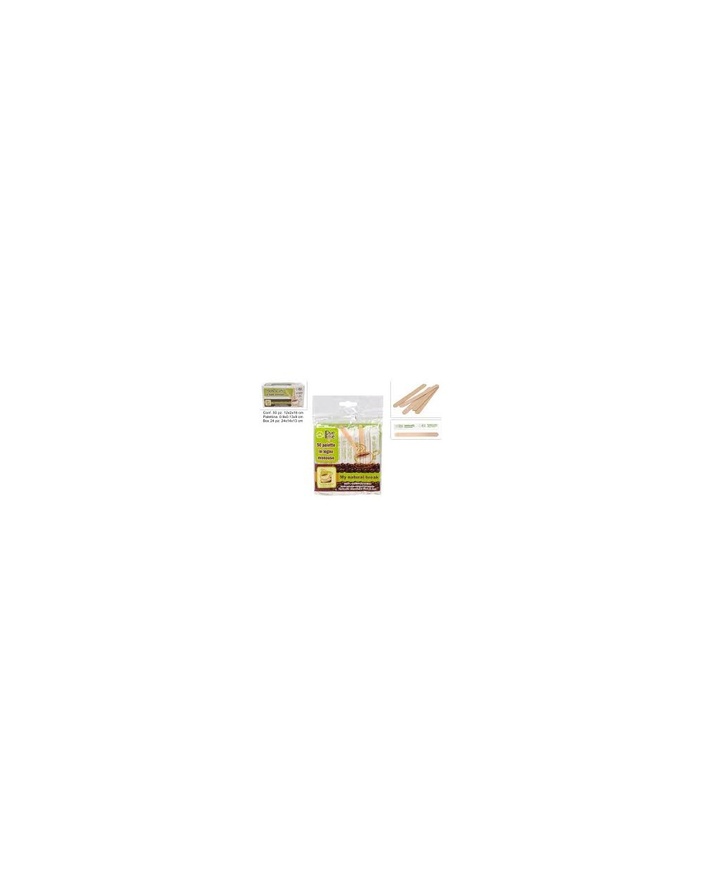 PALETTINE LEGNO CAFFE 50pz  8034048671481