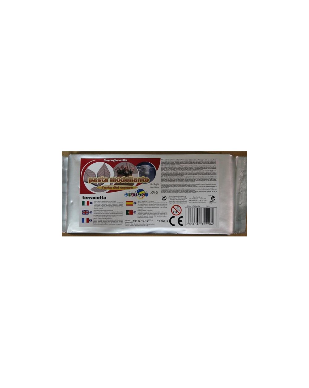 PASTA MODELLANTE 500gr.B.CO A156327