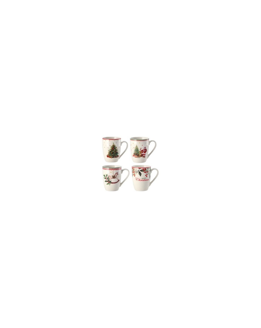 TAZZA MUG NATALIZIA 360ML 8X10CM  A044212