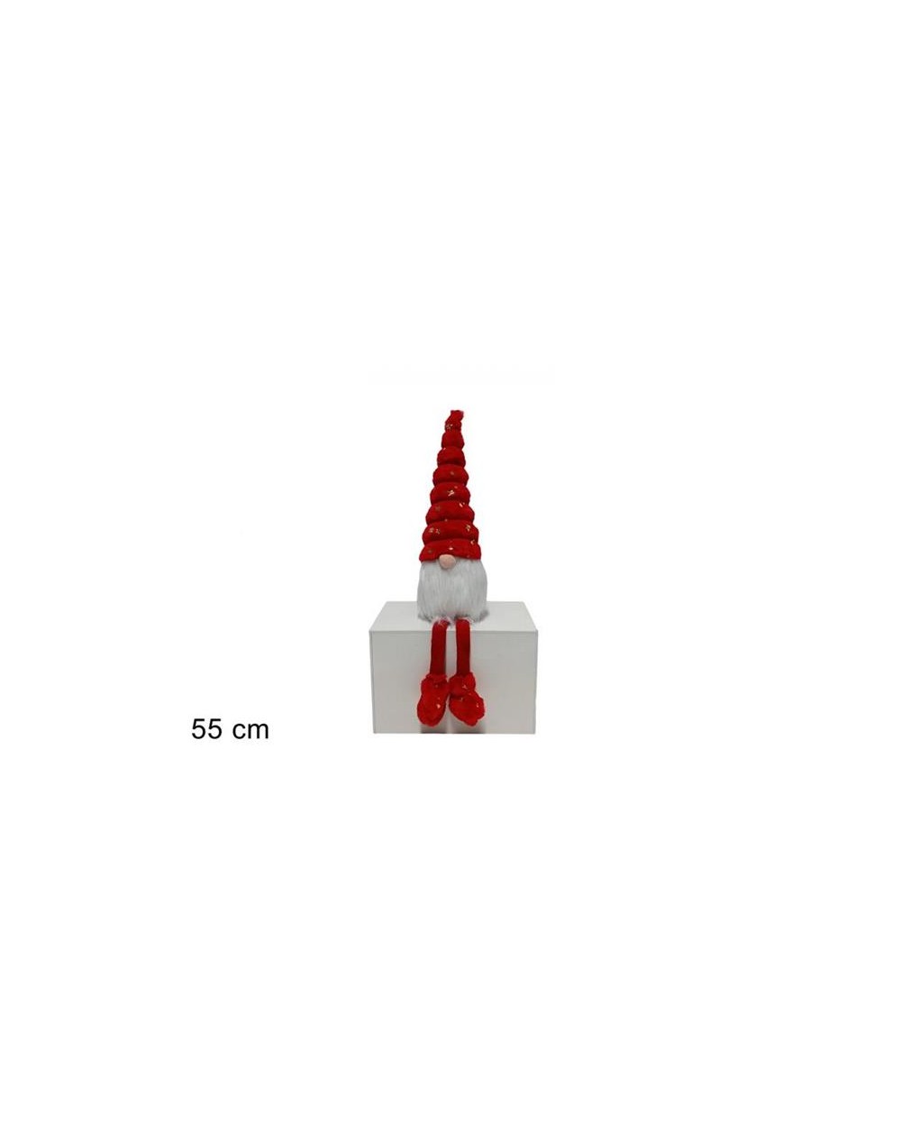 GNOMO SEDUTO CAPPELLO PELLICCIA  8053482304038