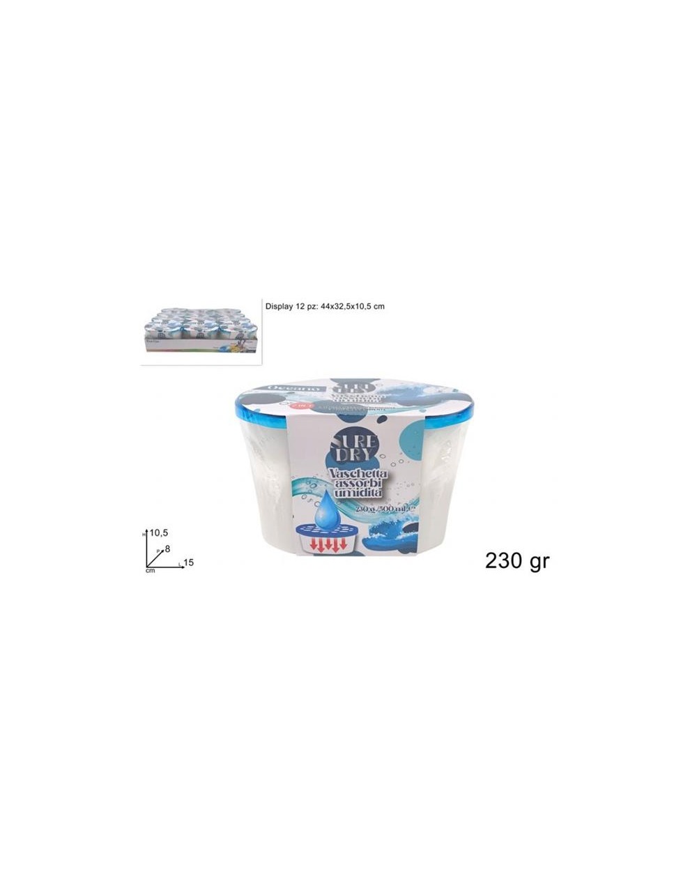 VASCHETTA ASSORB UMIDITA OCEANO  8034048652794