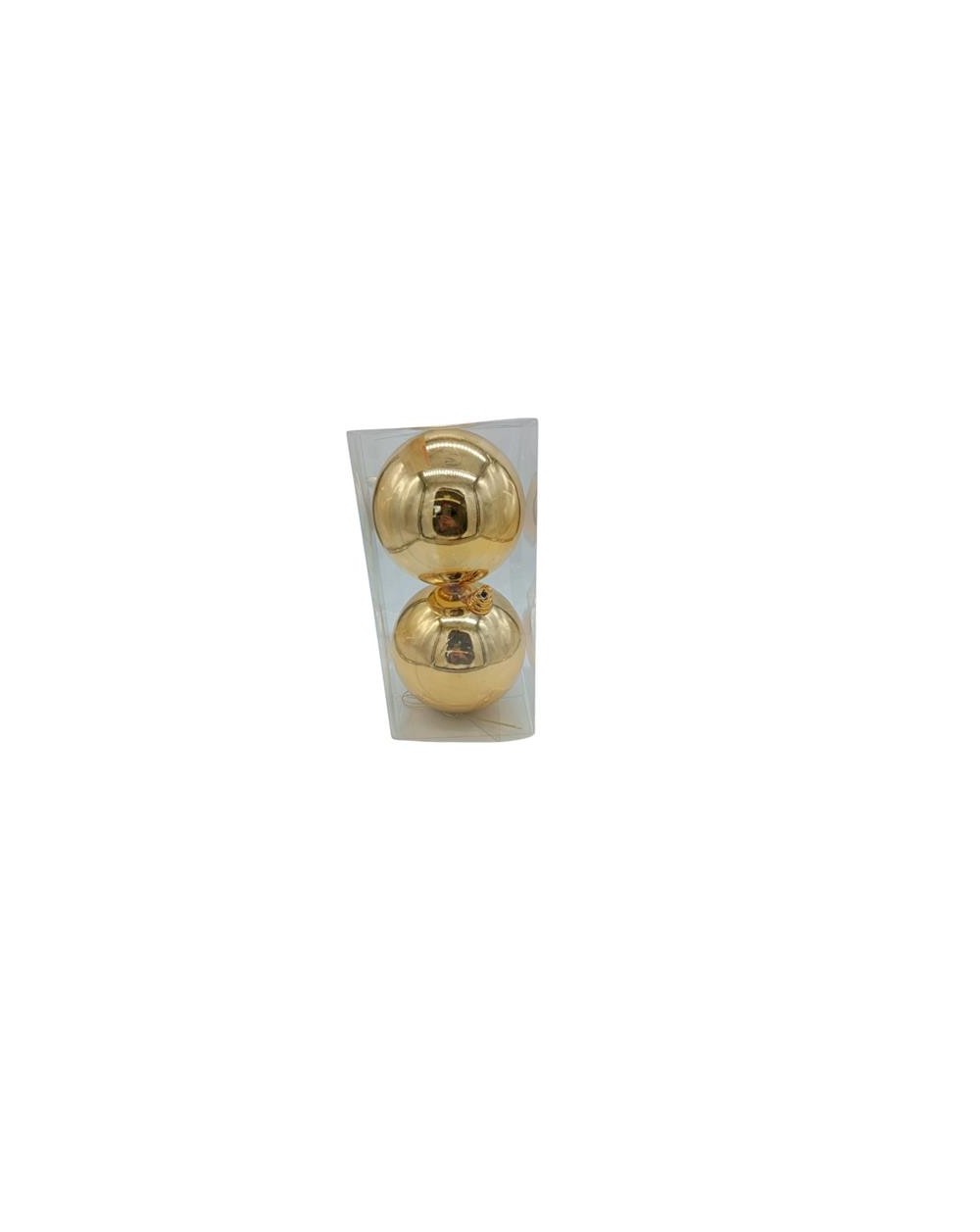 PALLE 14 cm 2 pz  LUCIDE ORO  PALLE 14 ORO
