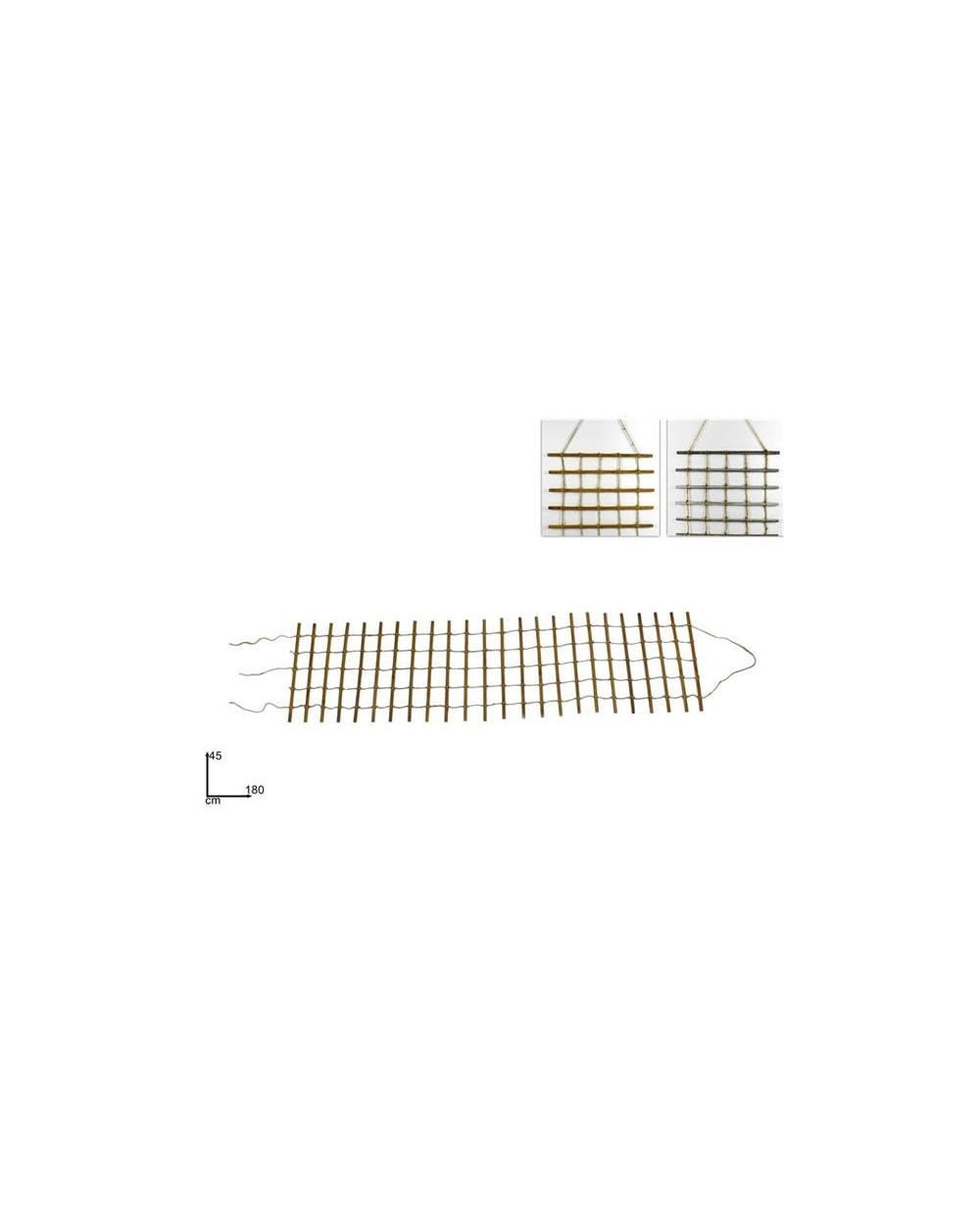 SCALA LEGNO E CORDA 180cm.2 COL.  A209788
