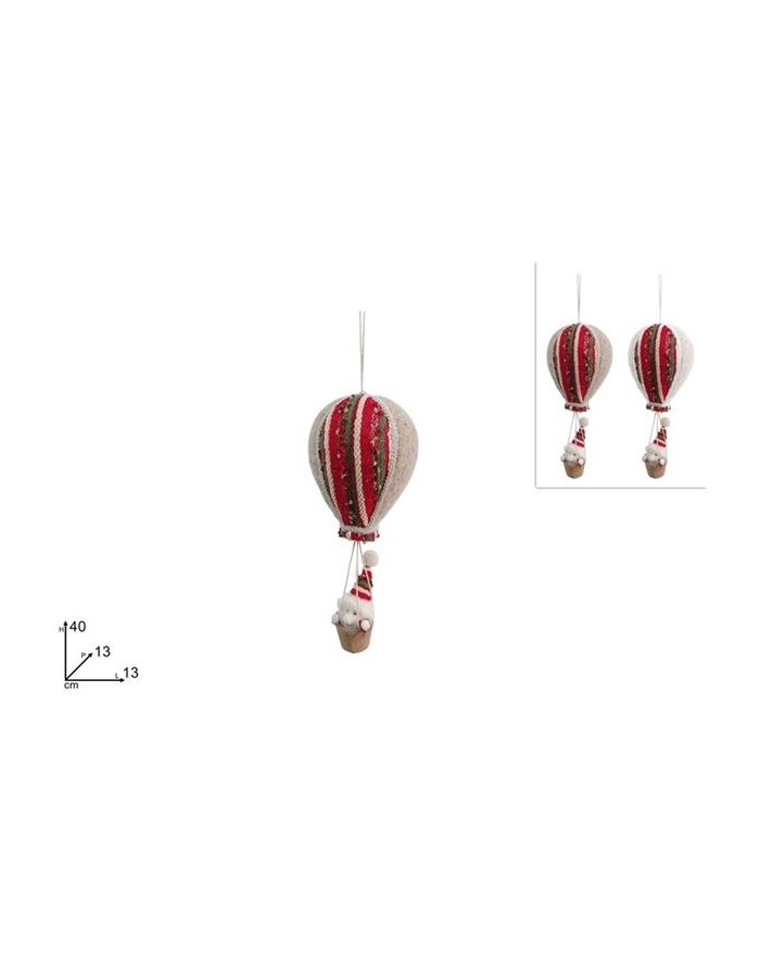 MONGOLFIERA C/BABBO NATALE...
