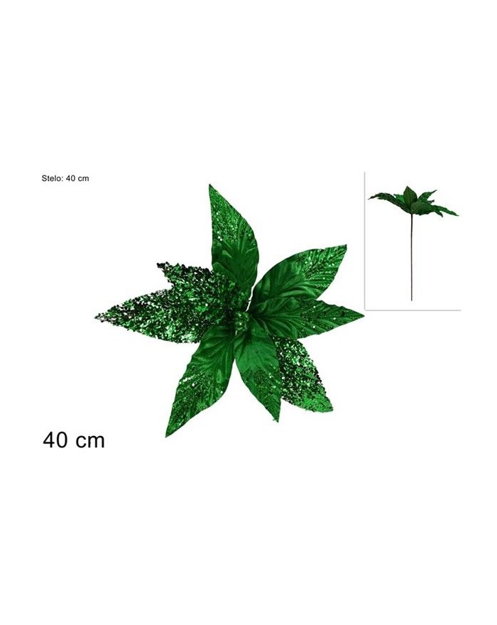 STELO FIORE PAILLETTES 40cm...