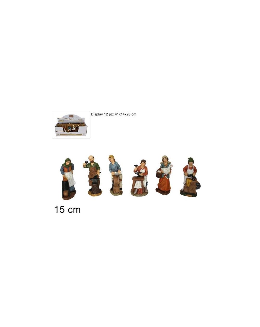 PERSONAGGI MESTIERI 15cm  8033113383854