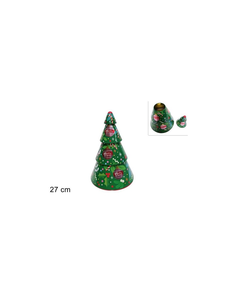 BARATTOLO ALBERO IN LATTA 27 cm  BARATT.ALBERO