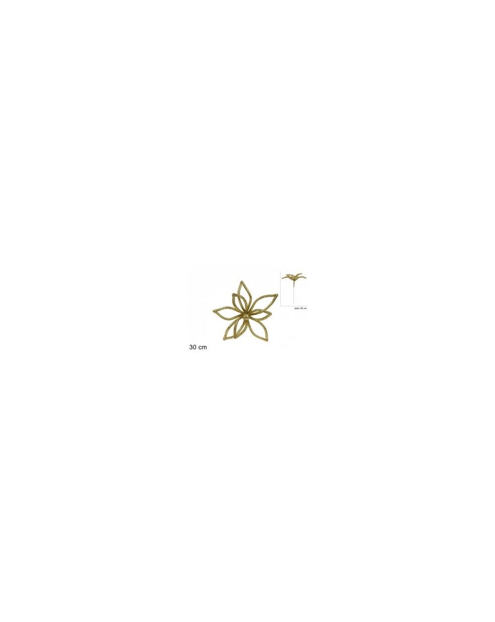 STELO 96 cm GLITTERATO ORO  STELO 96