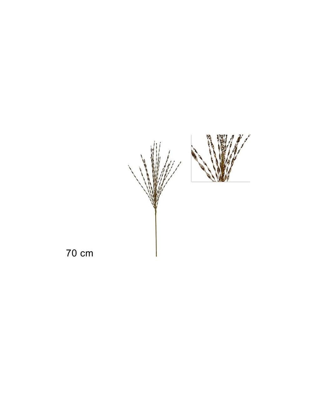 STELO PENDENTE 70 cm FILI LAM.ORO  STELO 70 ORO