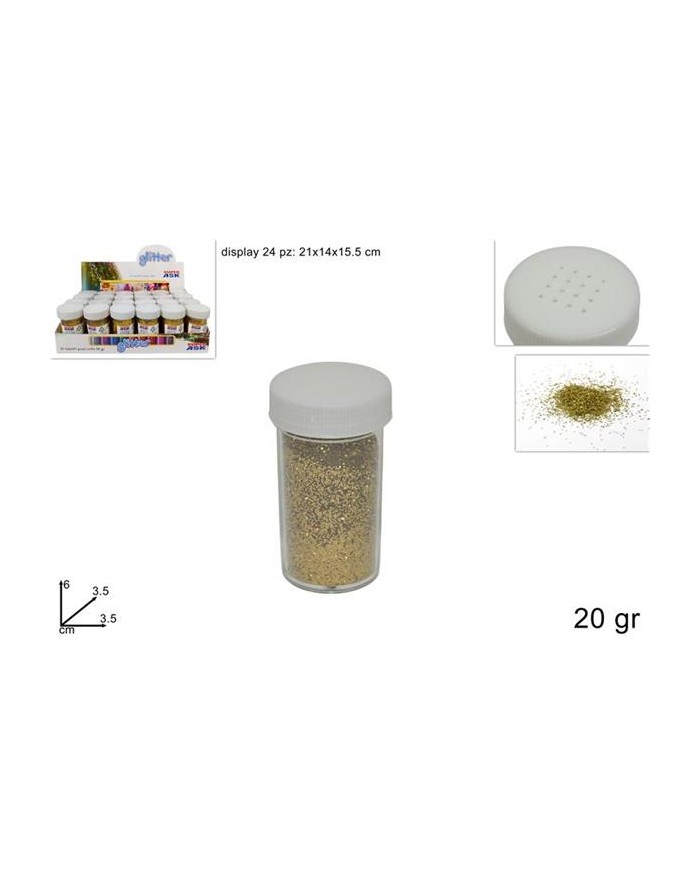 TUBETTO GLITTER ORO 20gr....