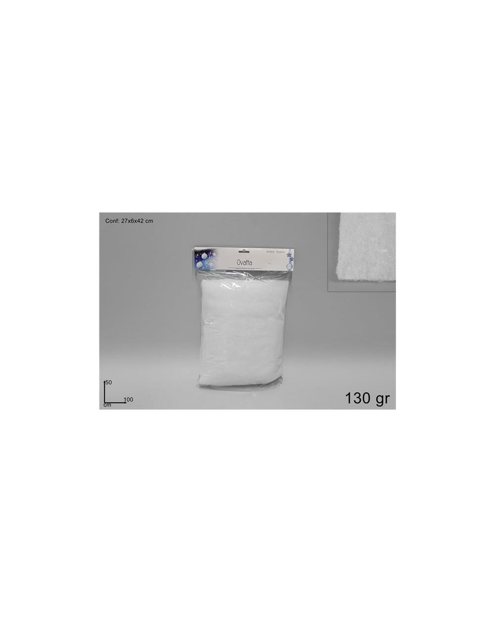 OVATTA 50x100cm. 130gr.  A200489