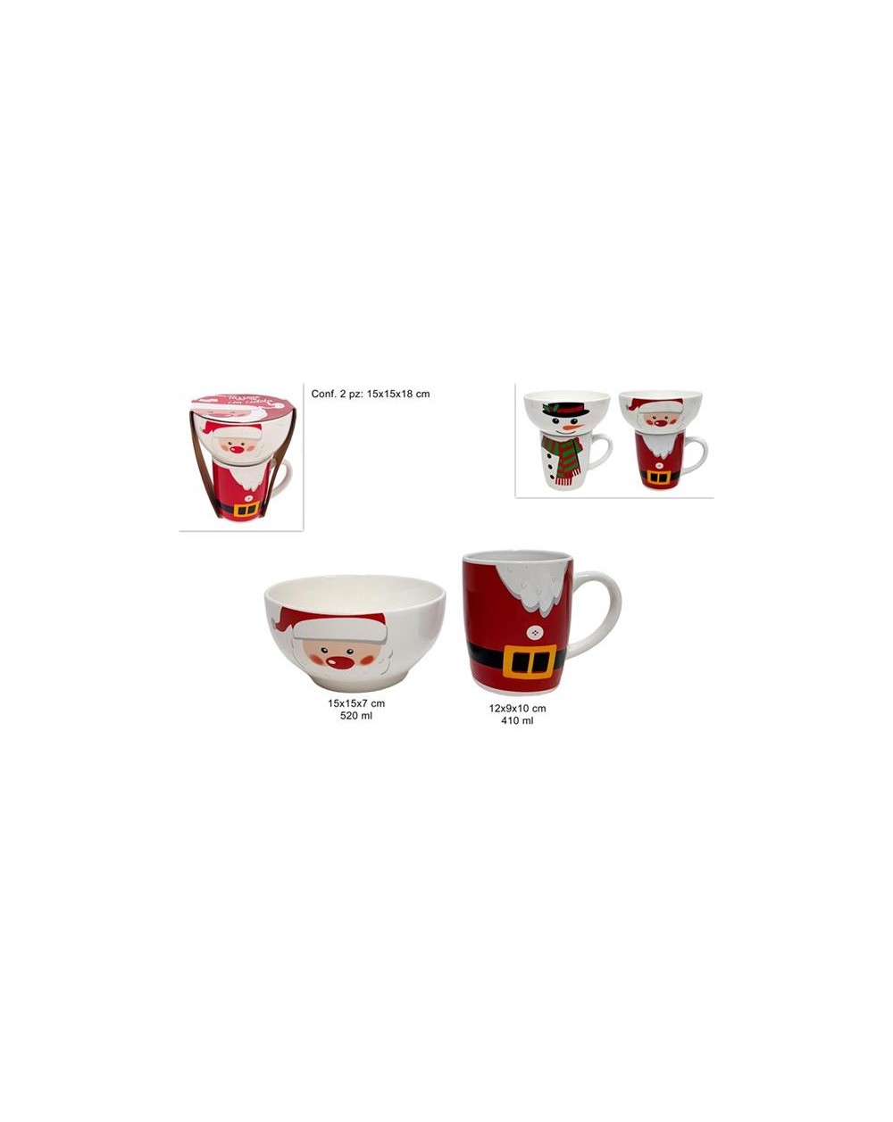 TAZZONE 410ml + CIOTOLA 520ml 085886