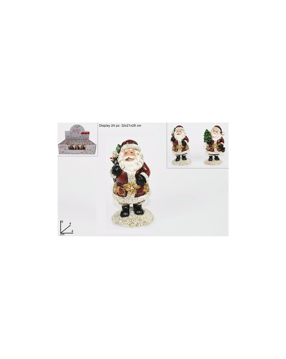 BABBO NATALE 9cm 8033113676314