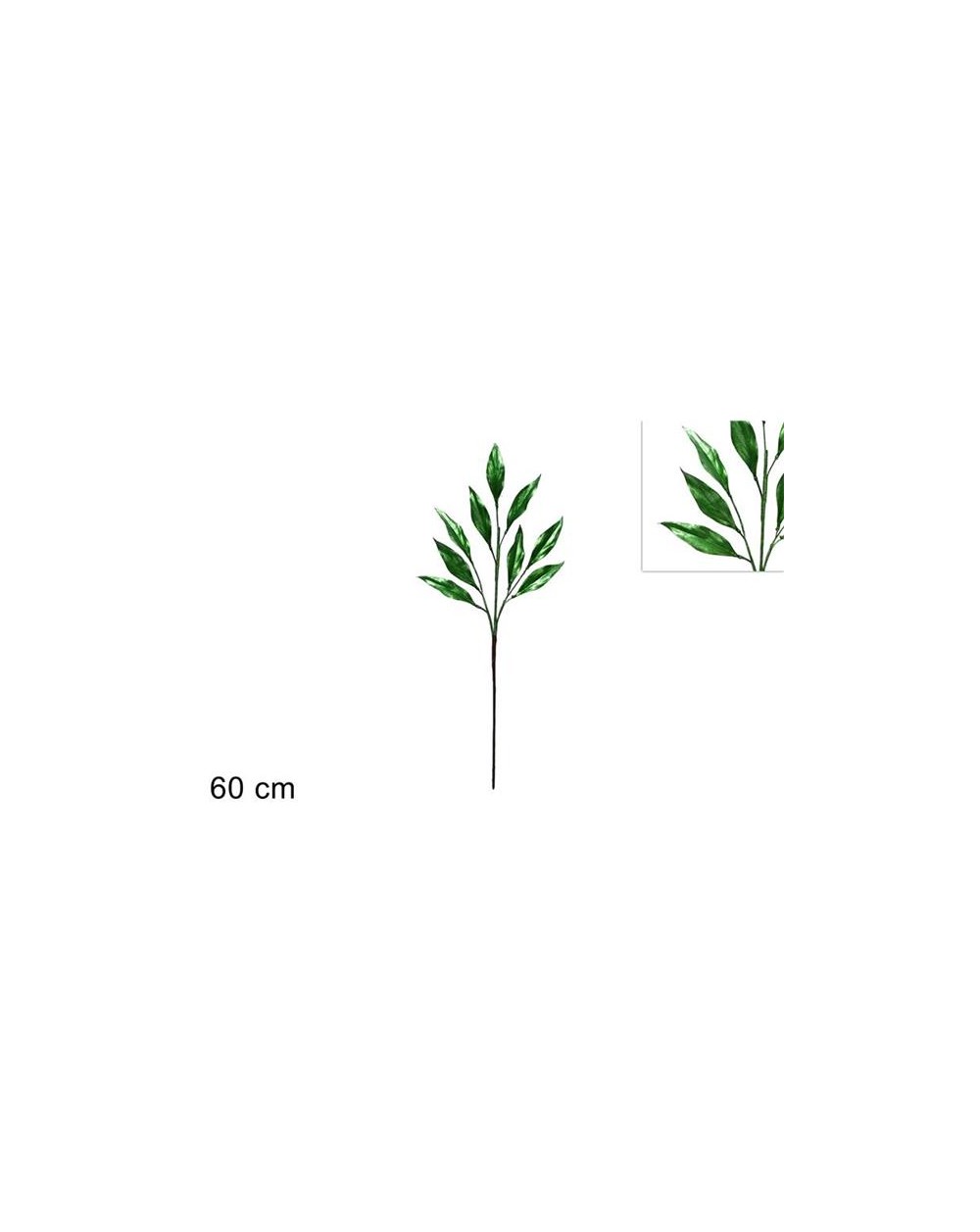 STELO FOGLIE LAMINATE VERDE 60cm 8053482276328