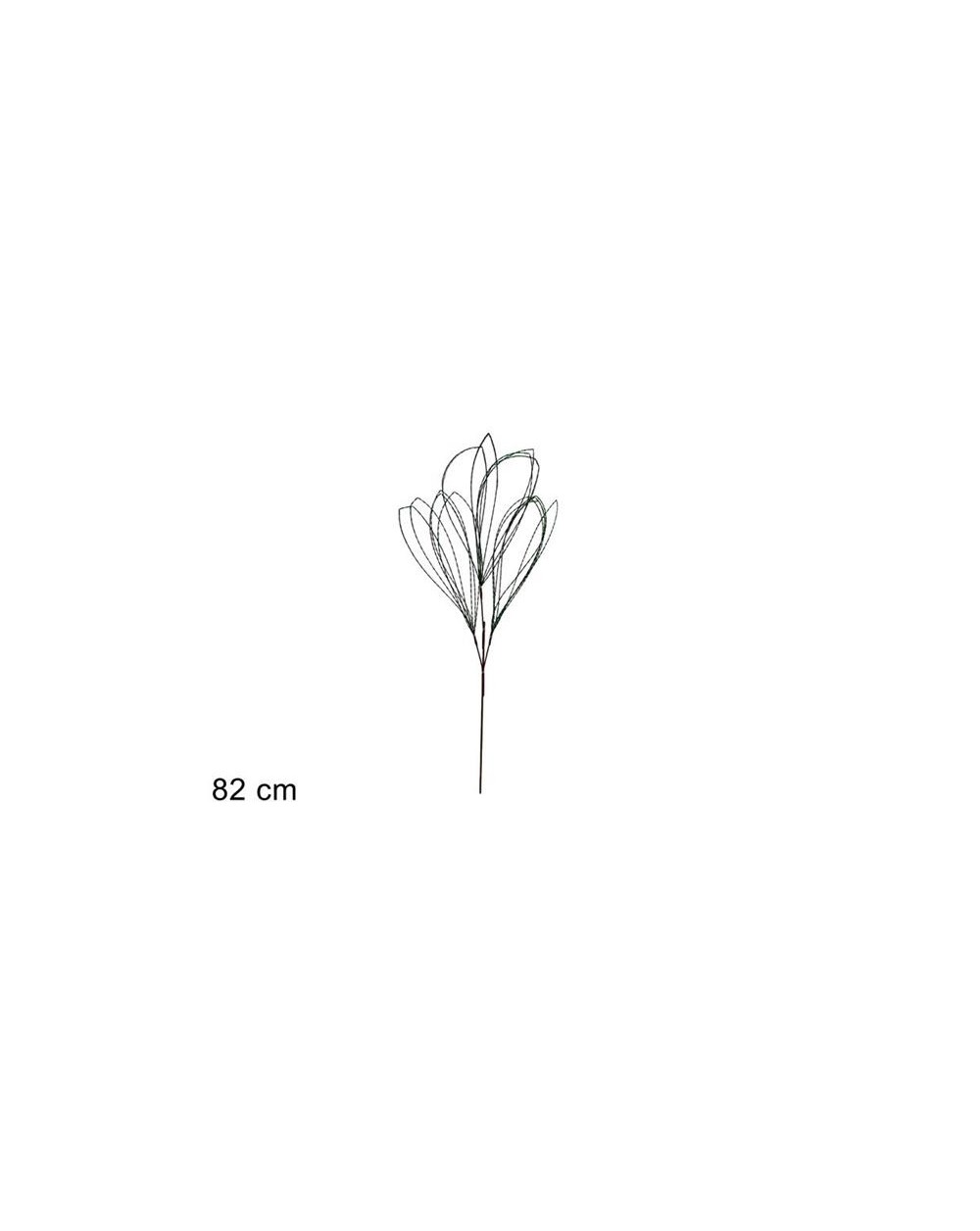 STELO DECORAZIONE 82cm VERDE  8053482281513