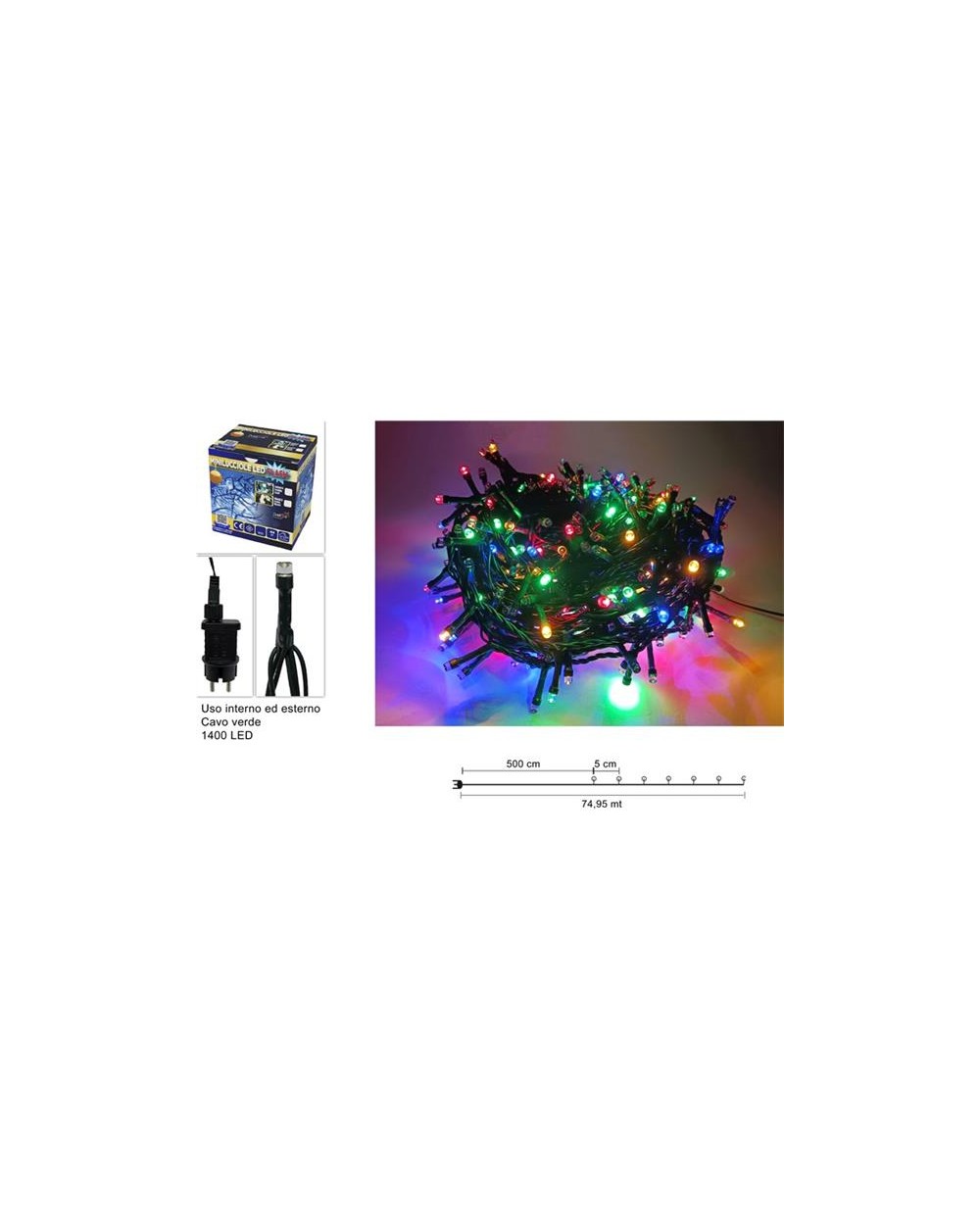 MINLUCC 1400 LED FLASH MULTIC  8053482381466