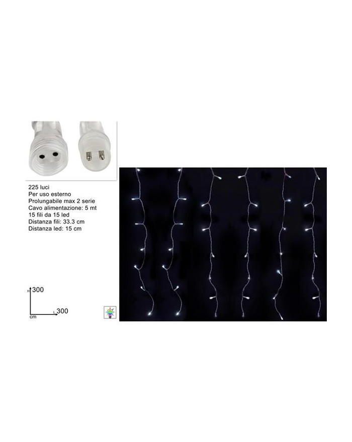 TENDA FLASH 225 LED 3x3...