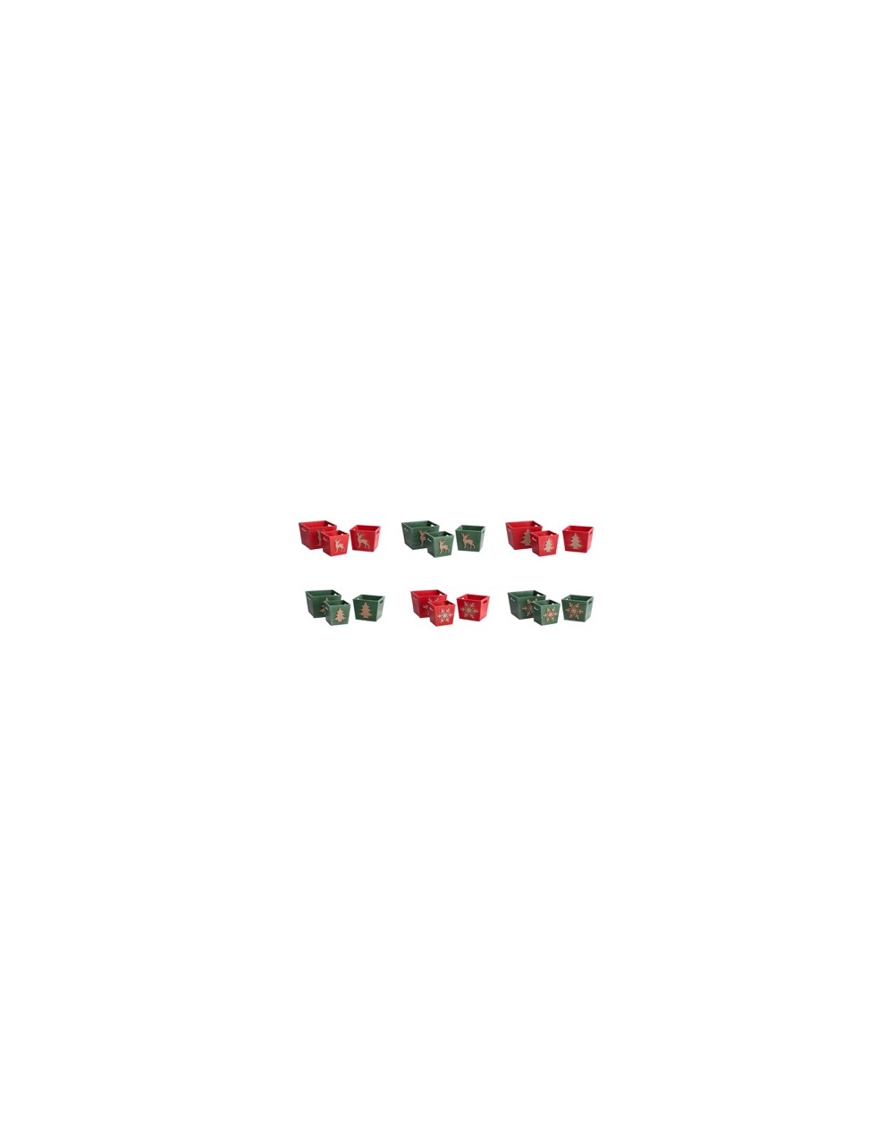SET 3 CASSETTE LEGNO ASS.DEC 2 COL  115582
