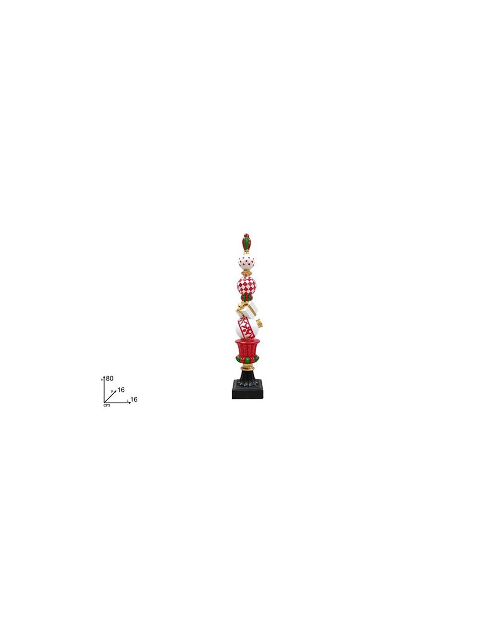 DECORAZ. C/PALLE E PACCHI 80cm  8053482410074
