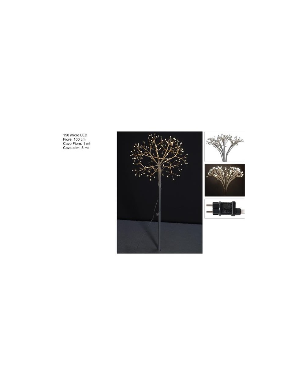 FIORI 150MICROLED BIANCO CALDO 8053482248998