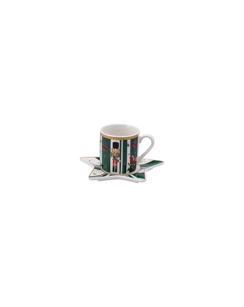 TAZZINA NATALIZIA CAFFE+PIATTINO 111729