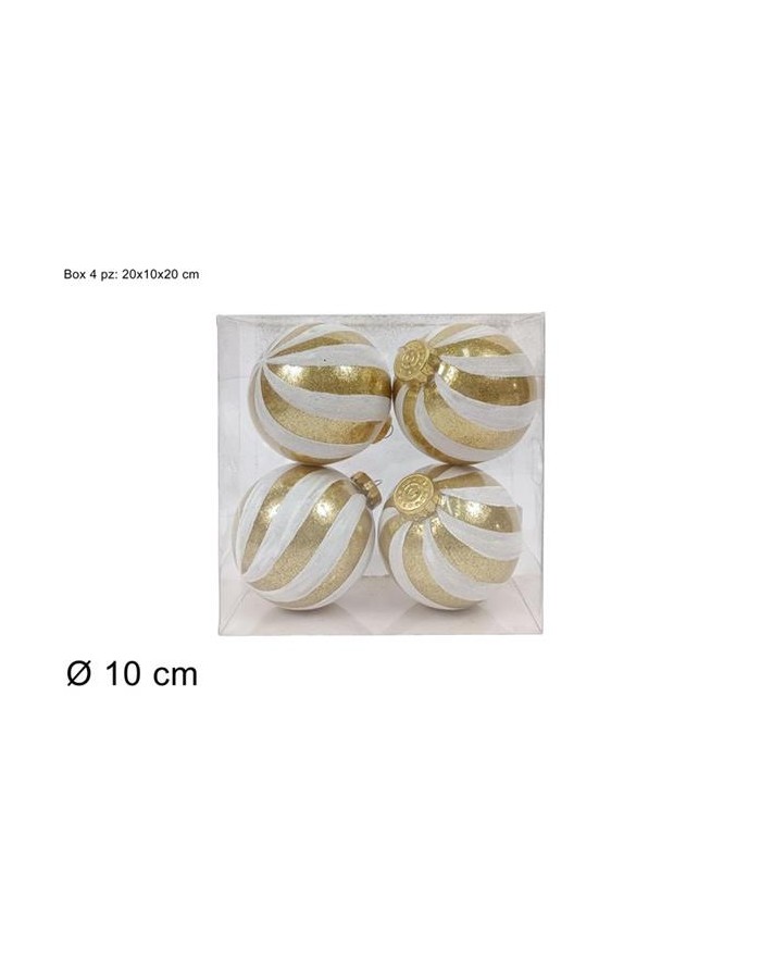 PALLE 10cm C/FASCE 4PZ...