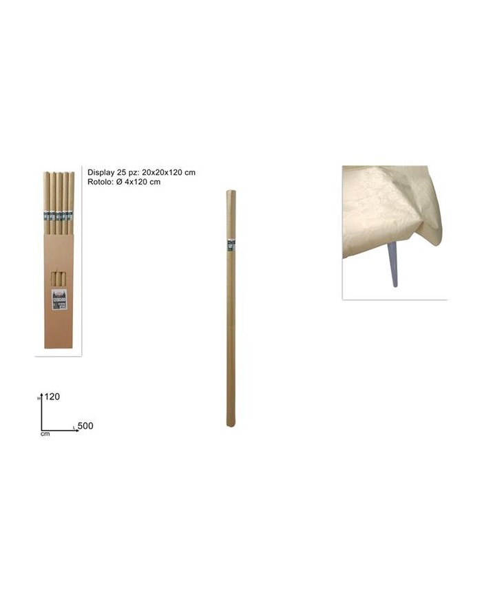 ROTOLO TOVAGLIA 120x500 ORO...