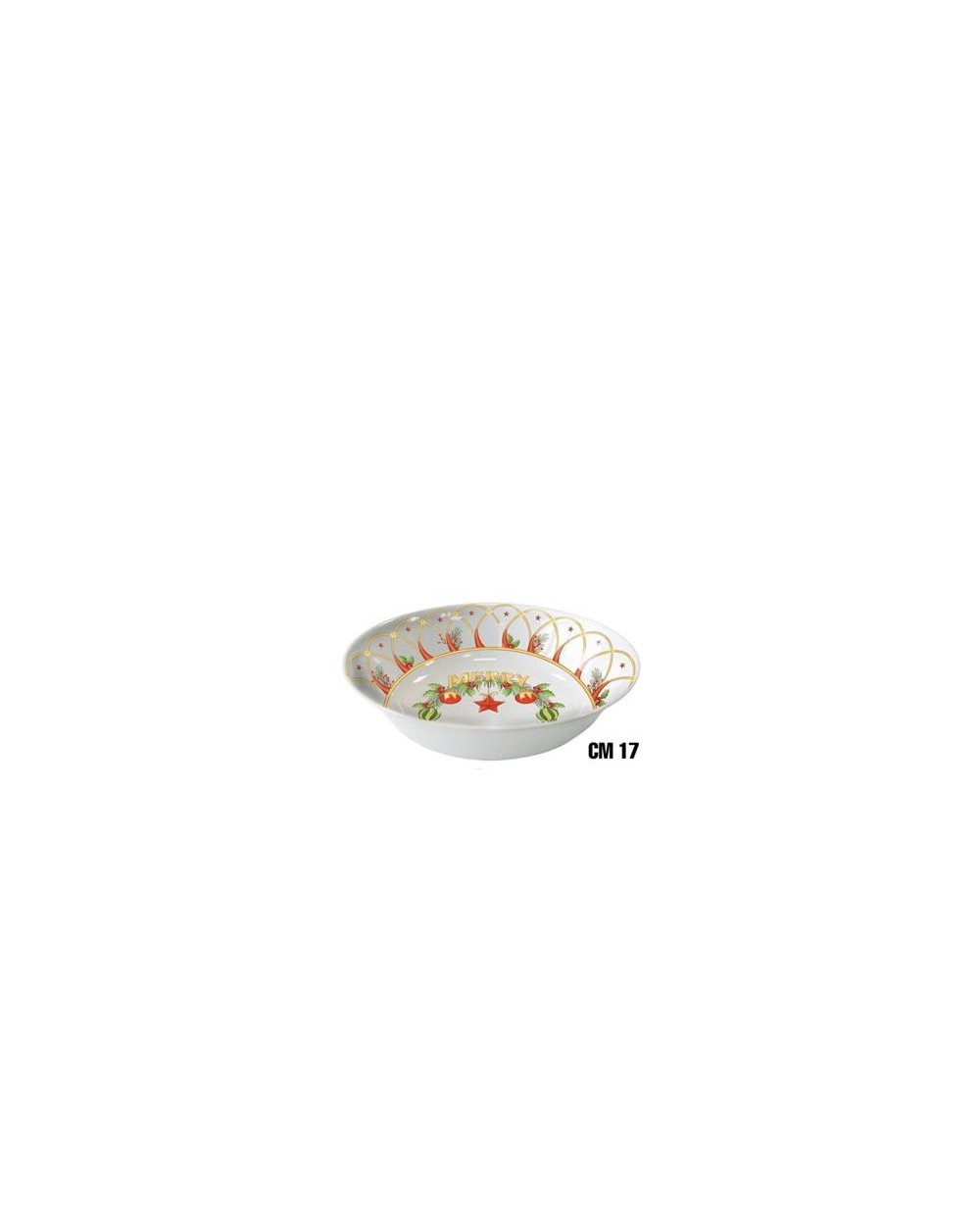 LAVAFRUTTA MEL 17 cm MERRY CHRISTM ME-1644-2500
