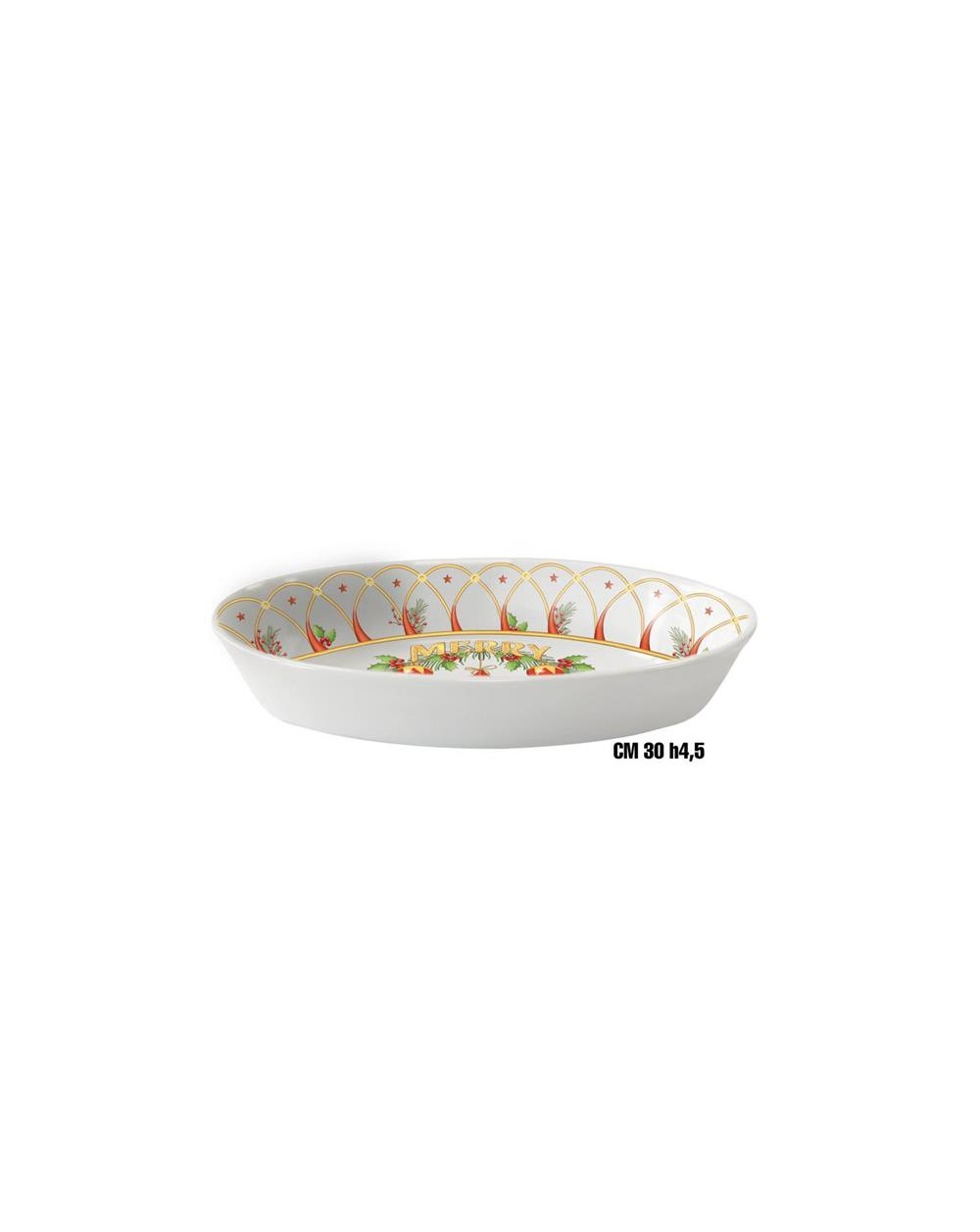 OVALINO MEL 30x4,5 F.DO MERRY CHRIS ME-1644-2582