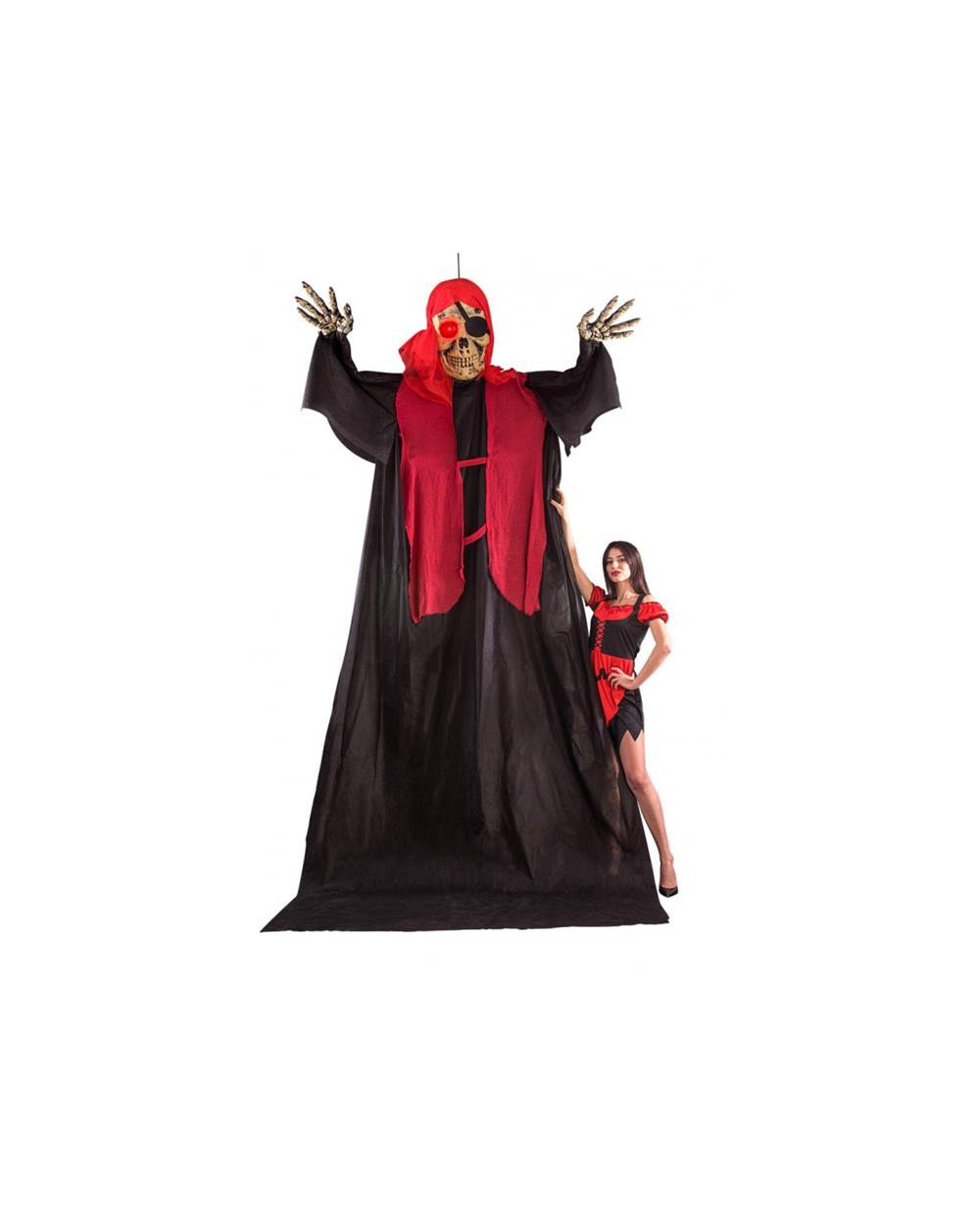 SCHELETRO PIRATA GIGANTE 360cm  09053