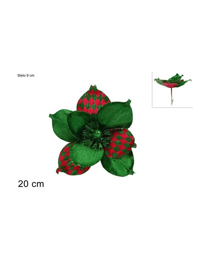 PINZETTA FIORE 20CM VERDE...
