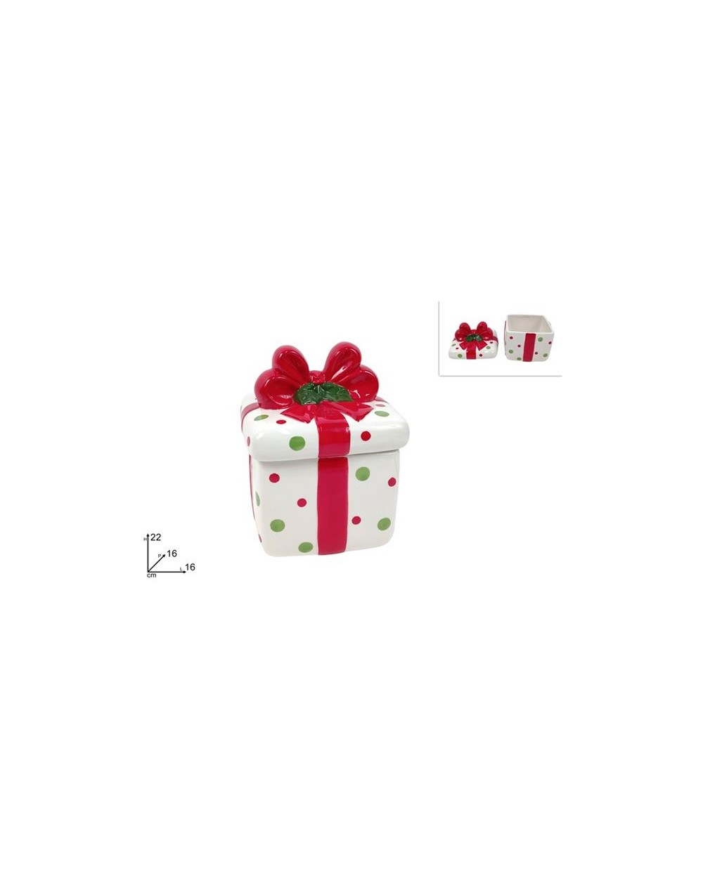 BARATTOLO CERAMICA PACCO REGALO A046109